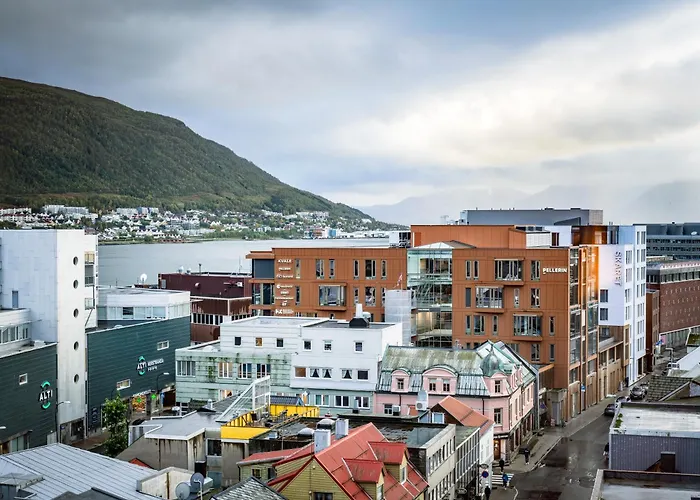 Tromso hotels near The Arctic Cathedral